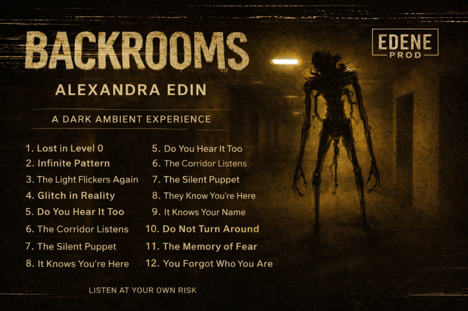 BACKROOMS – Une plongée sonore dans l’inconnu