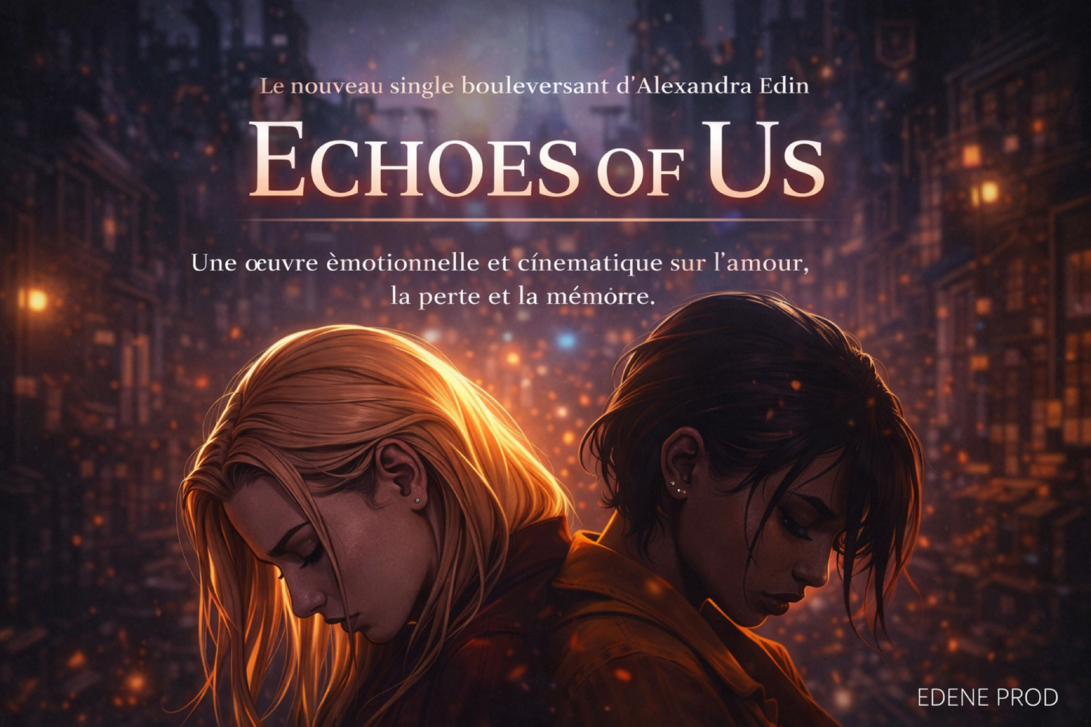 Echoes of Us : le nouveau single bouleversant d’Alexandra Edin (EDENE PROD)