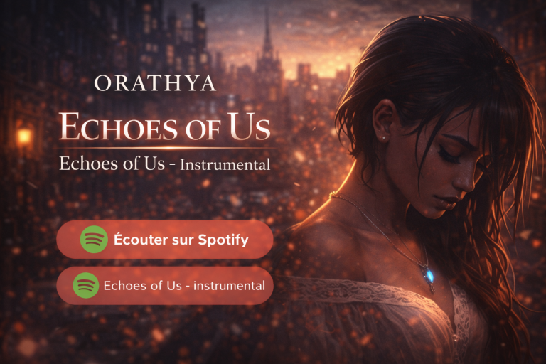 Echoes of Us – ORATHYA | Nouveau single émotionnel