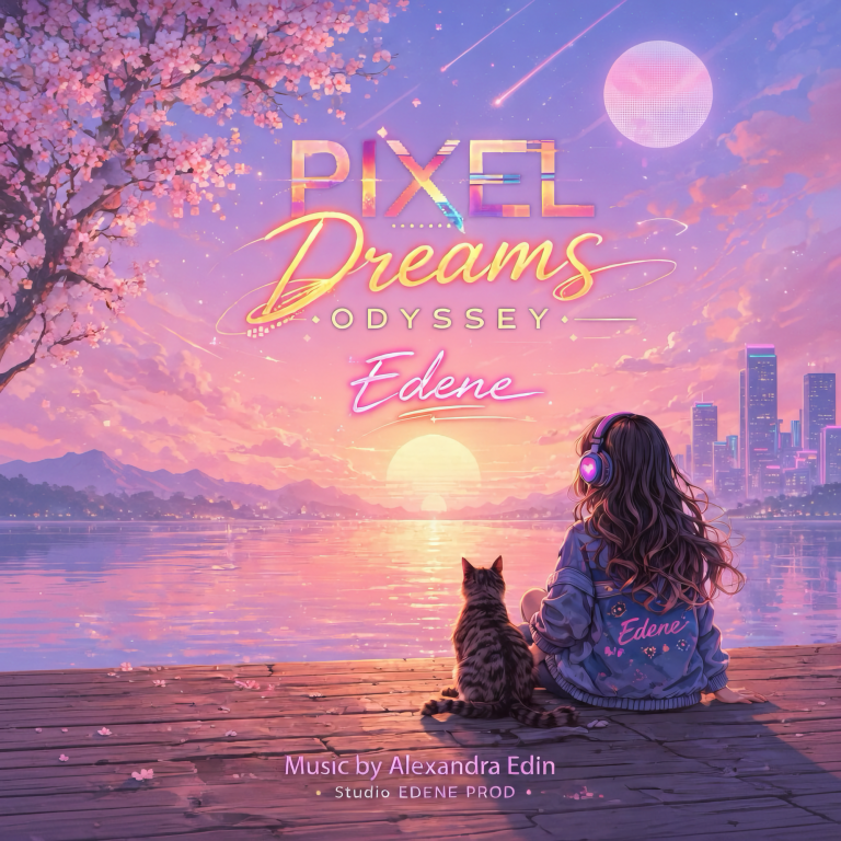 Sortie musicale – Pixel Dreams Odyssey | Alexandra Edin – EDENE PROD