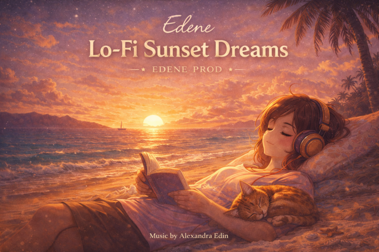 Lo-Fi Sunset Dreams – Le nouvel album ensoleillé d’Alexandra Edin (EDENE PROD)