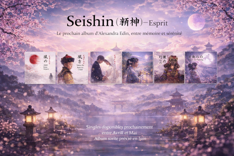 Seishin (精神) – Esprit | Le nouvel album d’Alexandra Edin, entre paix intérieure et héritage asiatique