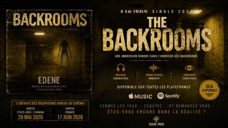 The Backrooms – Le nouveau single terrifiant d’Alexandra Edin (2026)