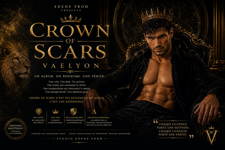 Crown of Scars de Vaelyon : l’album événement signé EDENE PROD Nouvelle sortie musicale • EDENE PROD